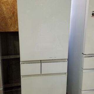 【愛品館市原店】Panasonic 2019年製 450L 5ドア冷蔵庫 NR-E454PX-W【管理IR013515-104】