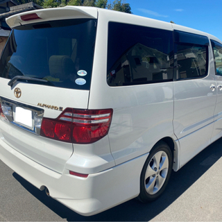 トヨタ　アルファード　車　バイク　の画像