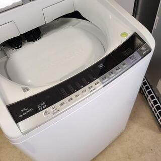 h1103売約済み❌乾燥機能5kg！HITACHI ビートウォッシュ 9.0kg 全自動洗濯機の画像