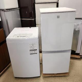 mh823売約済み❌高年式2017年製！シャープ✕東芝 家電2点セット(