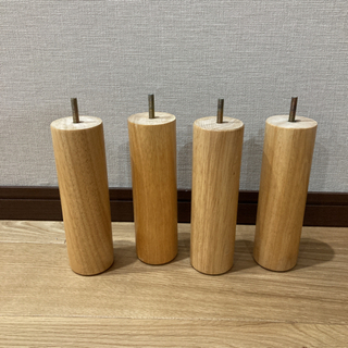 【中古】MUJI マットレスベッド 旧タイプ 脚のみ 4本