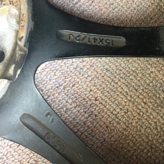 15インチ アルミホイール・タイヤ 4本セットの画像