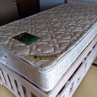 ０円でもいいです。ドイツ製Musterringのポケットコイルマットレスの画像