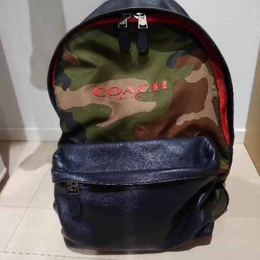 COACHのリュックです。