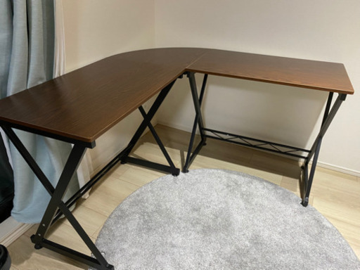 L字型　コンピューターデスク