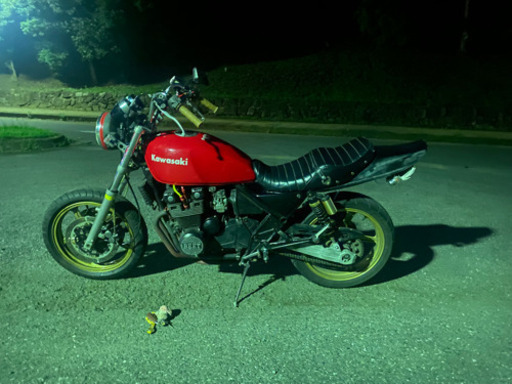 ゼファー400 車体  オイル漏れ無し