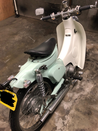 スーパーカブ90 カスタム ミントグリーン