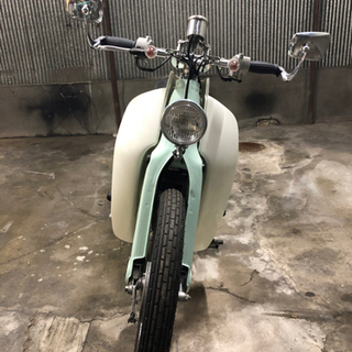 スーパーカブ90 カスタム ミントグリーンの画像