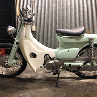スーパーカブ90 カスタム ミントグリーン