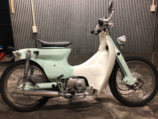 スーパーカブ90 カスタム ミントグリーン