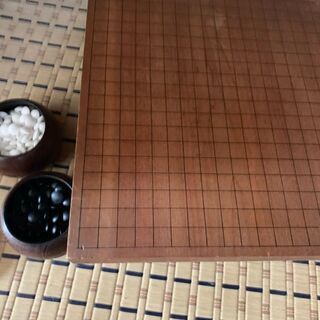 中古　碁盤と碁石
