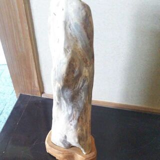 水石　鑑賞　台座付き　6キロの画像