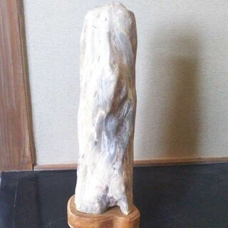 水石　鑑賞　台座付き　6キロの画像