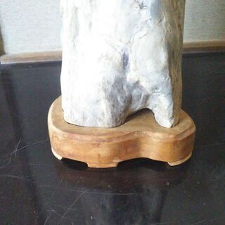水石　鑑賞　台座付き　6キロの画像