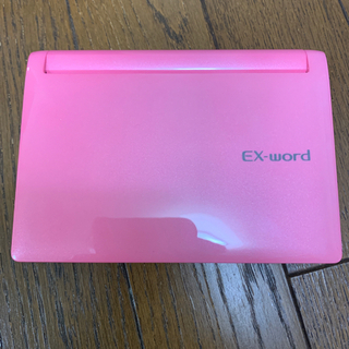 【更に値下げ.美品】カシオEX-word 小学生　電子辞書　ピンク　の画像