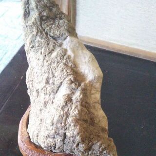 水石　鑑賞　台座付き　2.2キロの画像