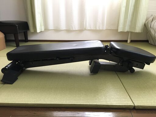 マルチポジショントレーニングベンチ、40kgダンベルセット