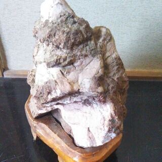 水石　鑑賞　台座付き　3.3キロの画像