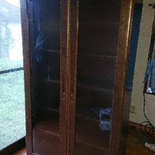 早い者勝ち！本棚ショーケース引き出し付き