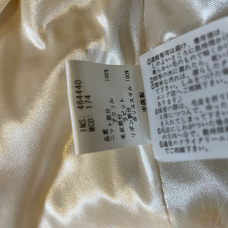 結婚式用のボレロ(ミンク)の画像