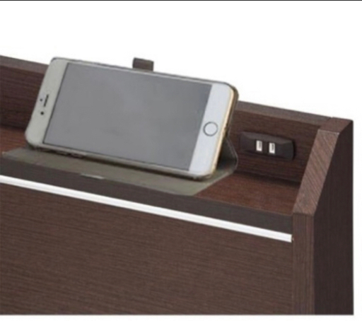 8/29-31直接引渡(豊島区)】ニトリ 収納付きベッドフレーム(セミダブル