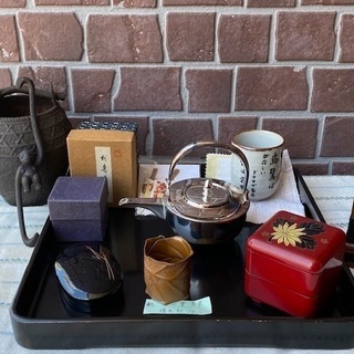 ◎お値下げ可しました‼️ 茶道具色々一式まとめてお譲りします。茶...