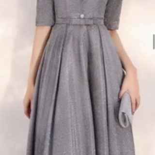 ドレスシルバーワンピース