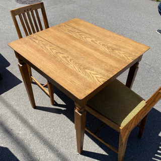 ダイニングテーブル セット 2人用チェア