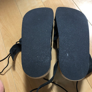 アディダスサンダル24.5センチの画像