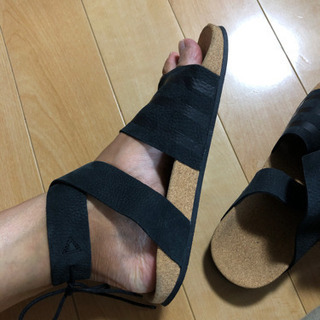 アディダスサンダル24.5センチの画像