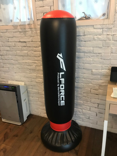 マーシャルワールド LFORCE エアースタンディングバッグ　サンドバッグ 横