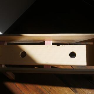 【手作り】脚と本体をネジで留めれる木製プランター　お値下中の画像