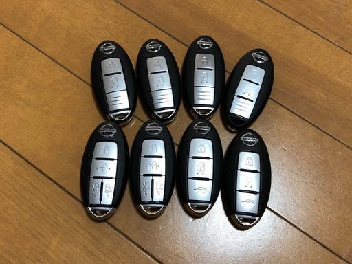 車の合鍵カギ日産キーレススマートキースペアキー作成登録