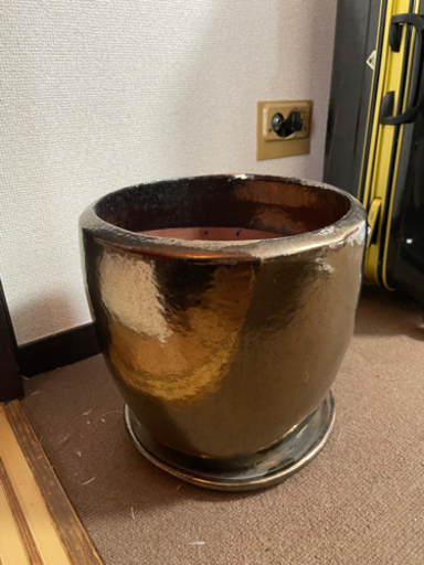 鉢植え プランター 18cm 金属製