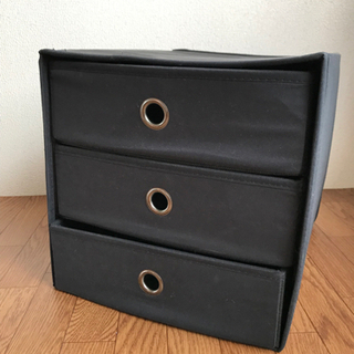イケア　３段収納ＢＯＸ