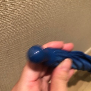 子供用　傘　青の画像