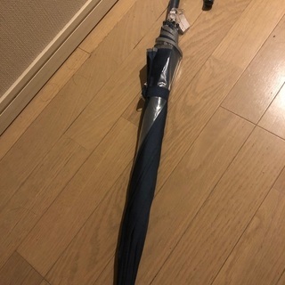 子供用　ジャンプ傘　ネイビーの画像