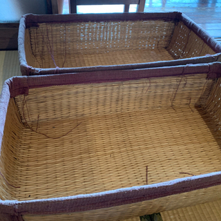 柳行李　レトロ　古道具の画像