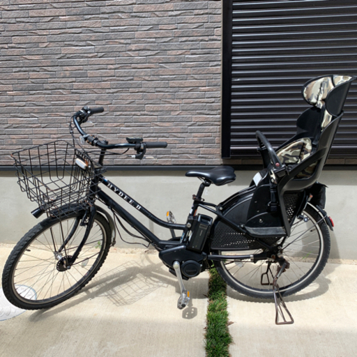 【お引取り決まりました】ブリヂストン HYDEE-Ⅱ(ハイディ ツー)HY684C☆ 2014年購入☆ハンサムチャイルドシート☆取扱説明書あり☆wipcream(REAR CHILD SEATCOVER)付き