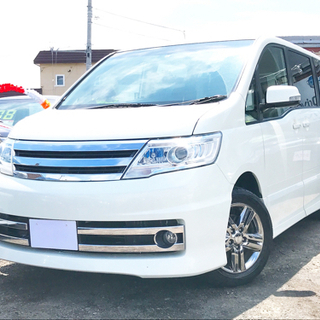 #自社ローン《最長１２０回》《頭金なし》日産セレナライダー特別仕様車グレードの画像