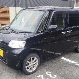 人気のタント！車検満タン！黒！アイドリングストップ！エコ！Bluetoothナビ付きの画像