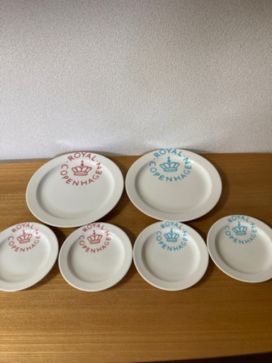 ロイヤルコペンハーゲン6枚セット