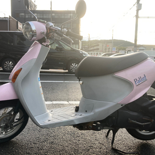 レッツ4パレット😊【色すごくかわいいですよ♪ エンジン好調】ミラー、シート新品の画像