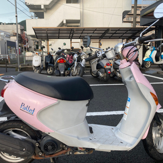 レッツ4パレット😊【色すごくかわいいですよ♪ エンジン好調】ミラー、シート新品の画像