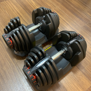 可変式ダンベル(40kg × 2)＆ベンチ　の画像