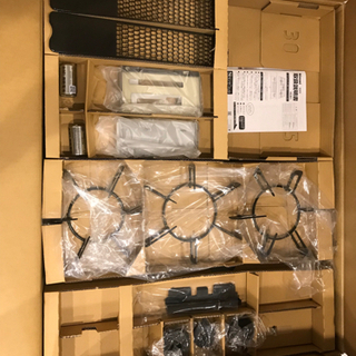 【受付終了】リンナイ　システムキッチン用ガスビルトインコンロ　R3734C1W1V132Aの画像
