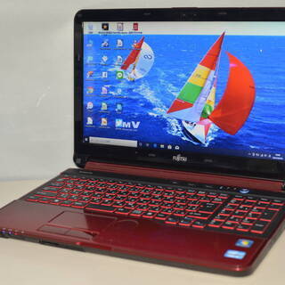 Windows10+office 新品爆速SSD256GB 富士通 AH54/G core i5-2450M 4GB 15.6インチ USB3.0 HDMI 無線 DVDマルチ 便利ソフト多数