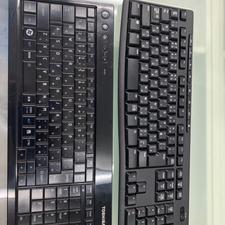 【受渡済】パソコン用　ワイヤレスキーボード2個セット