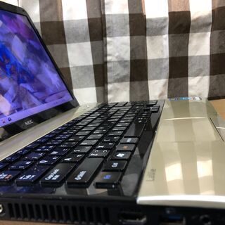 彡ＷｅｂカメラＵＳＢ接続付・ＮＥＣ　超高速ｉ５第二/新品ＳＳＤ２４０ＧＢ/シャンパンゴールドWin10 64bit/Office2019付/15.6ｲﾝﾁ/メモリ８GＢ/無線/DVD・ＣＤ再生ソフト付　No.2108015の画像