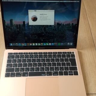 【明日まで限定】MacBookAir128GB ゴールド MVFK2J/A　（Mid 2019)の画像